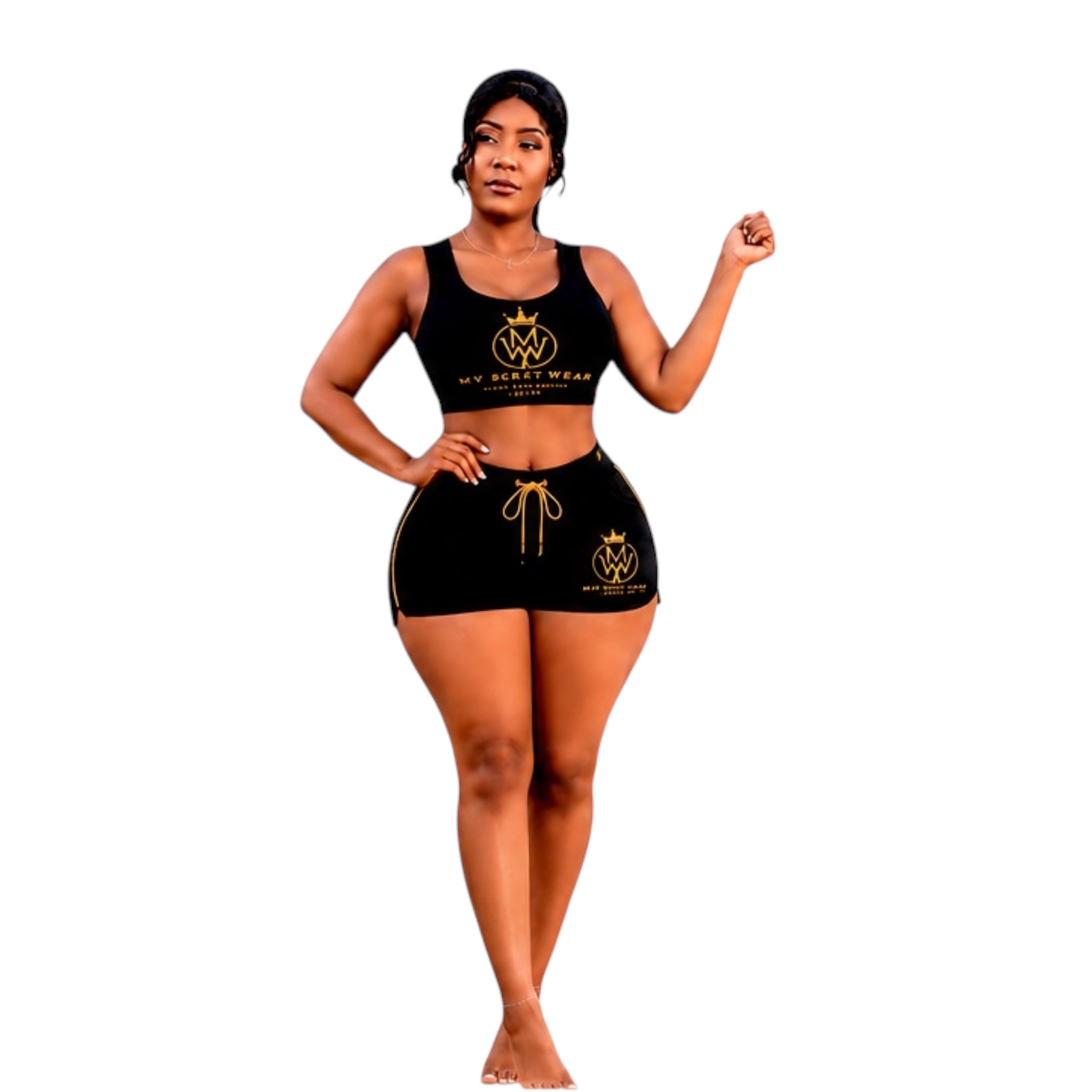 MW STREETWEAR Women’s Luxury Short Set