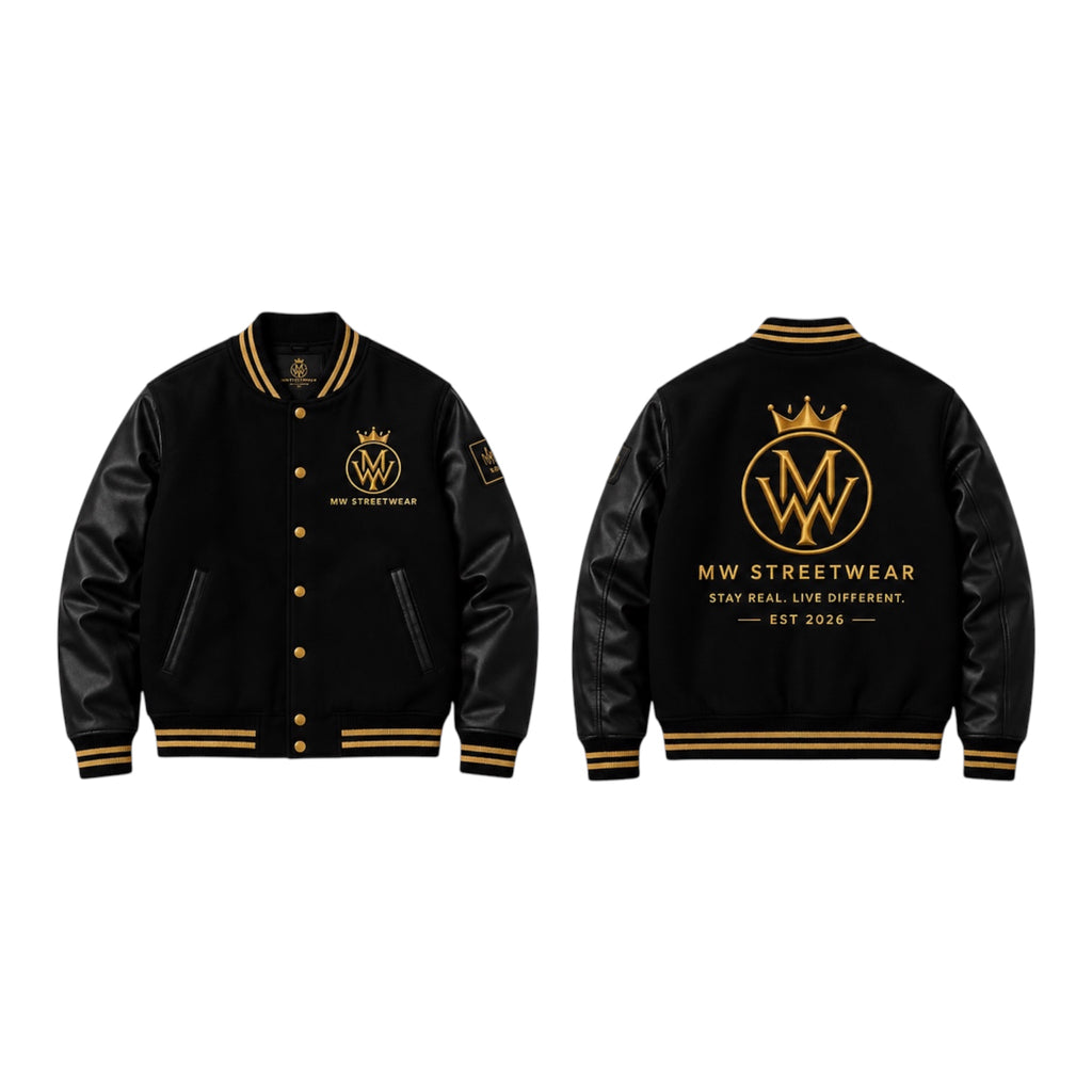 MW STREETWEAR Premium Varsity Jacket