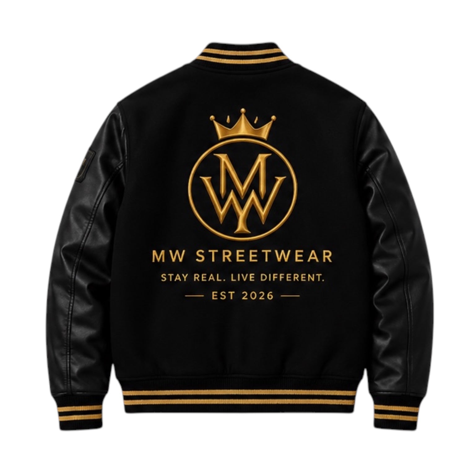MW STREETWEAR Premium Varsity Jacket